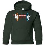 Sweatshirts Forest Green / YS Hacking Error Youth Hoodie