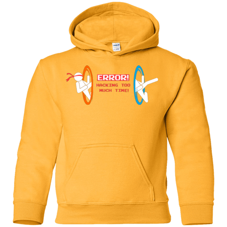 Sweatshirts Gold / YS Hacking Error Youth Hoodie