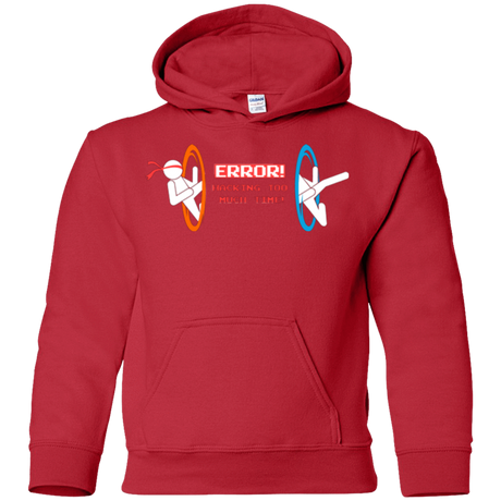 Sweatshirts Red / YS Hacking Error Youth Hoodie