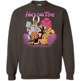 Sweatshirts Dark Chocolate / S HACKING TIME Crewneck Sweatshirt