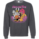 Sweatshirts Dark Heather / S HACKING TIME Crewneck Sweatshirt
