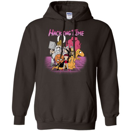 Sweatshirts Dark Chocolate / S HACKING TIME Pullover Hoodie