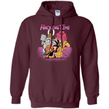 Sweatshirts Maroon / S HACKING TIME Pullover Hoodie