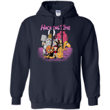 Sweatshirts Navy / S HACKING TIME Pullover Hoodie