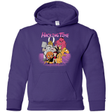 Sweatshirts Purple / YS HACKING TIME Youth Hoodie