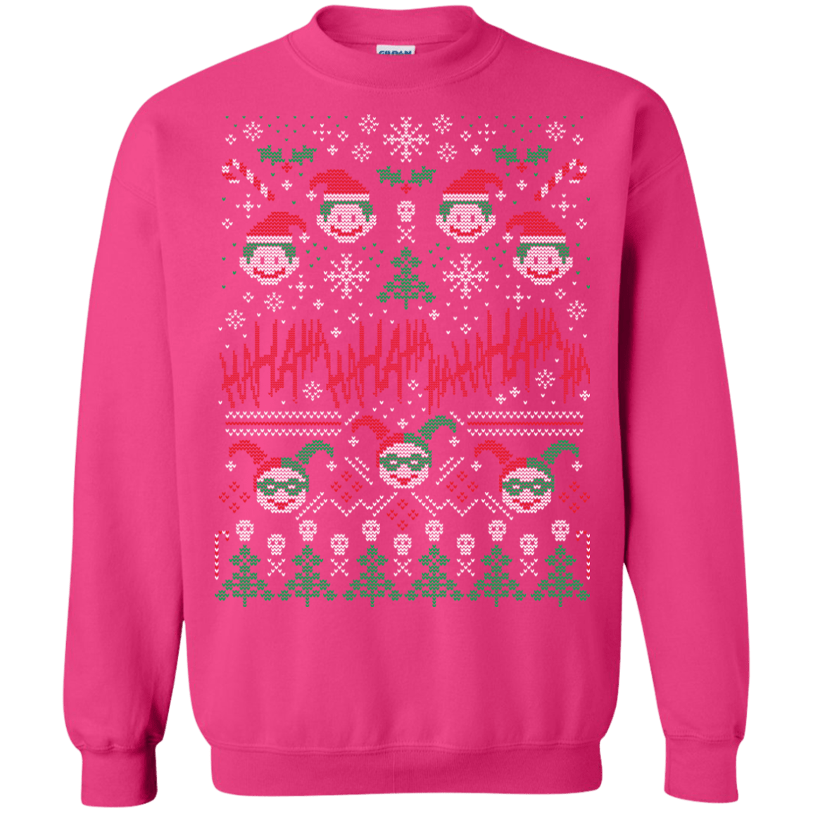 Sweatshirts Heliconia / Small HaHa Holidays Crewneck Sweatshirt