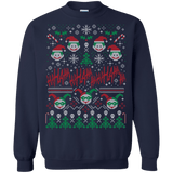 Sweatshirts Navy / Small HaHa Holidays Crewneck Sweatshirt