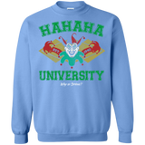 Sweatshirts Carolina Blue / Small Hahaha University Crewneck Sweatshirt