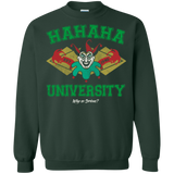 Sweatshirts Forest Green / Small Hahaha University Crewneck Sweatshirt