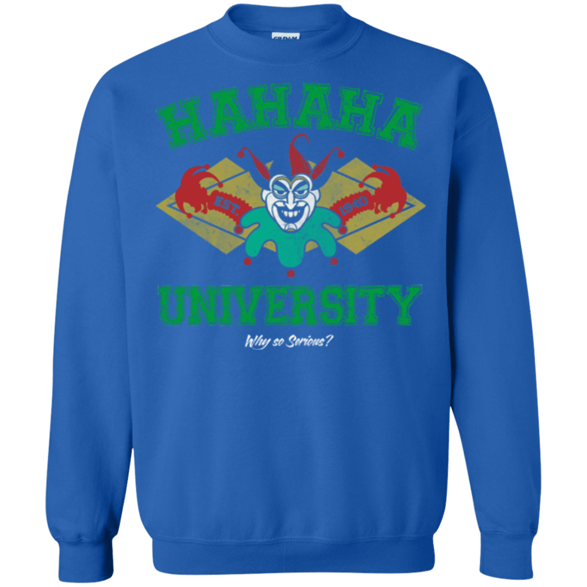Sweatshirts Royal / Small Hahaha University Crewneck Sweatshirt