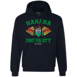 Sweatshirts Navy / Small Hahaha University Premium Fleece Hoodie
