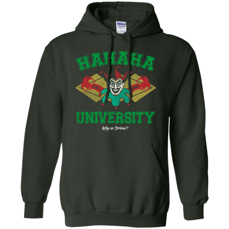 Sweatshirts Forest Green / Small Hahaha University Pullover Hoodie