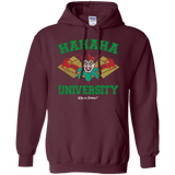 Sweatshirts Maroon / Small Hahaha University Pullover Hoodie
