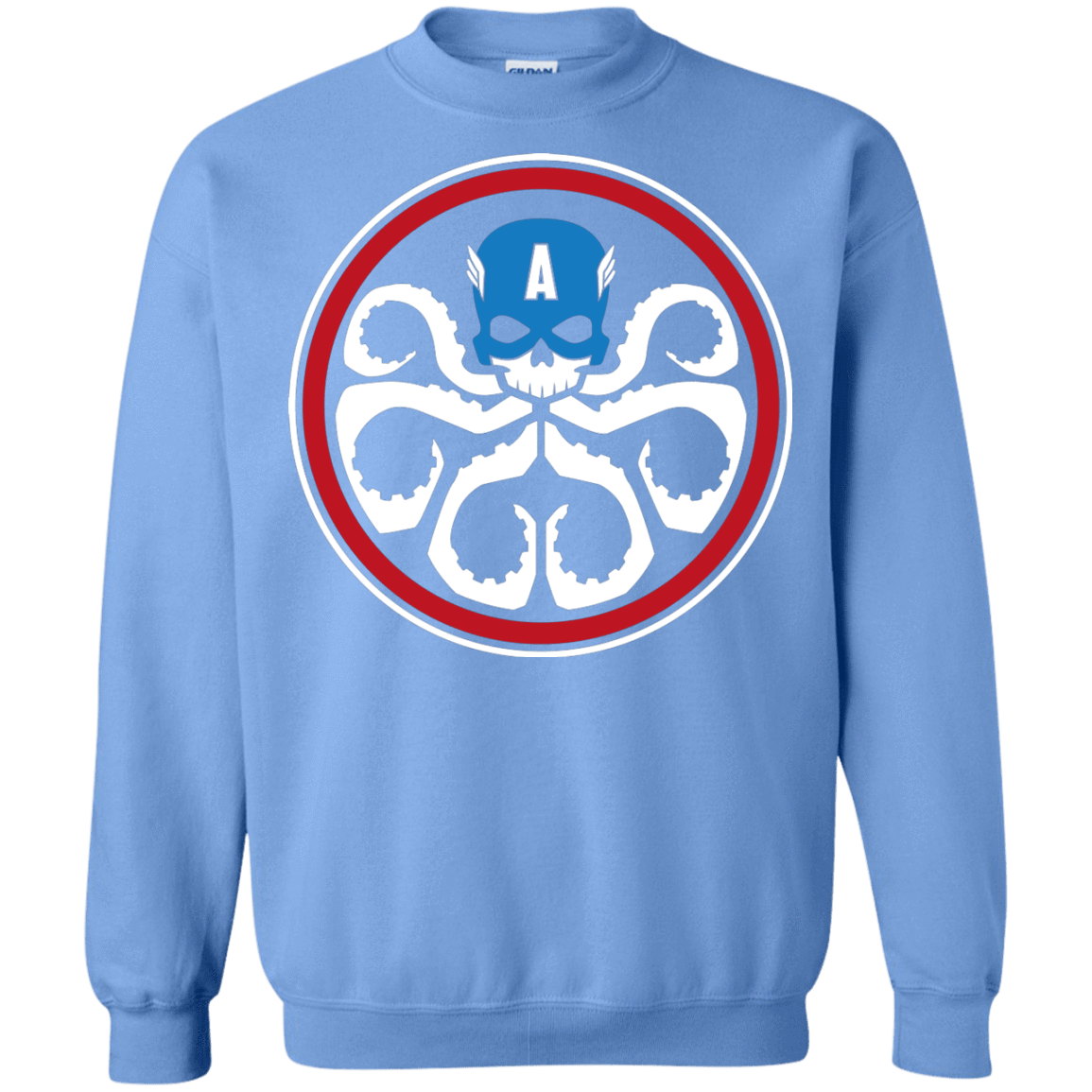Sweatshirts Carolina Blue / Small Hail America Crewneck Sweatshirt