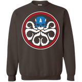 Sweatshirts Dark Chocolate / Small Hail America Crewneck Sweatshirt