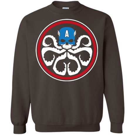Sweatshirts Dark Chocolate / Small Hail America Crewneck Sweatshirt