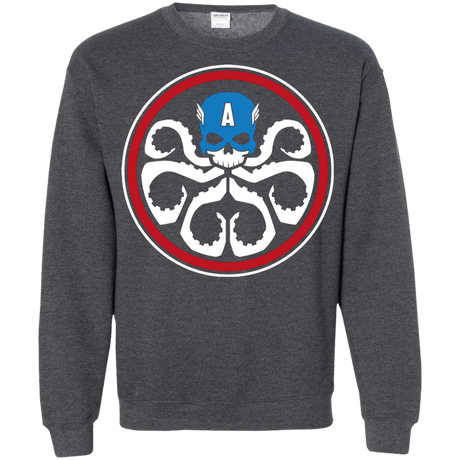 Sweatshirts Dark Heather / Small Hail America Crewneck Sweatshirt