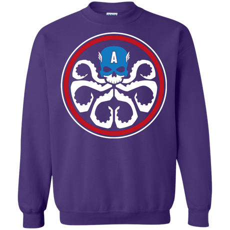 Sweatshirts Purple / Small Hail America Crewneck Sweatshirt