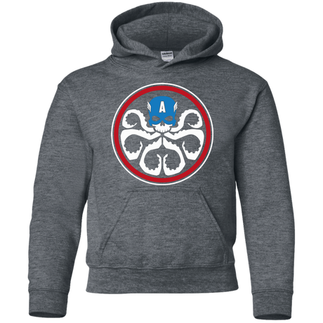 Sweatshirts Dark Heather / YS Hail America Youth Hoodie