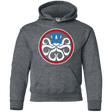 Sweatshirts Dark Heather / YS Hail America Youth Hoodie