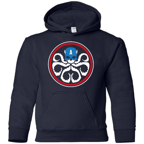 Sweatshirts Navy / YS Hail America Youth Hoodie