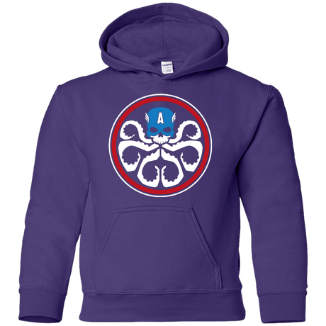 Sweatshirts Purple / YS Hail America Youth Hoodie