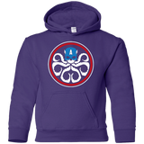 Sweatshirts Purple / YS Hail America Youth Hoodie