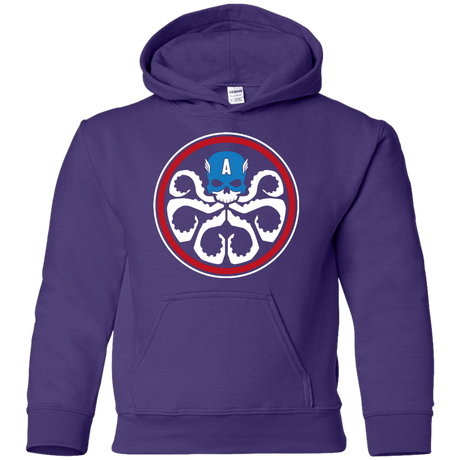 Sweatshirts Purple / YS Hail America Youth Hoodie