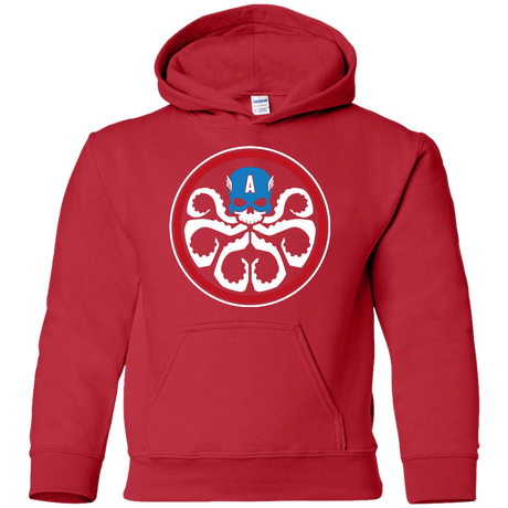 Sweatshirts Red / YS Hail America Youth Hoodie