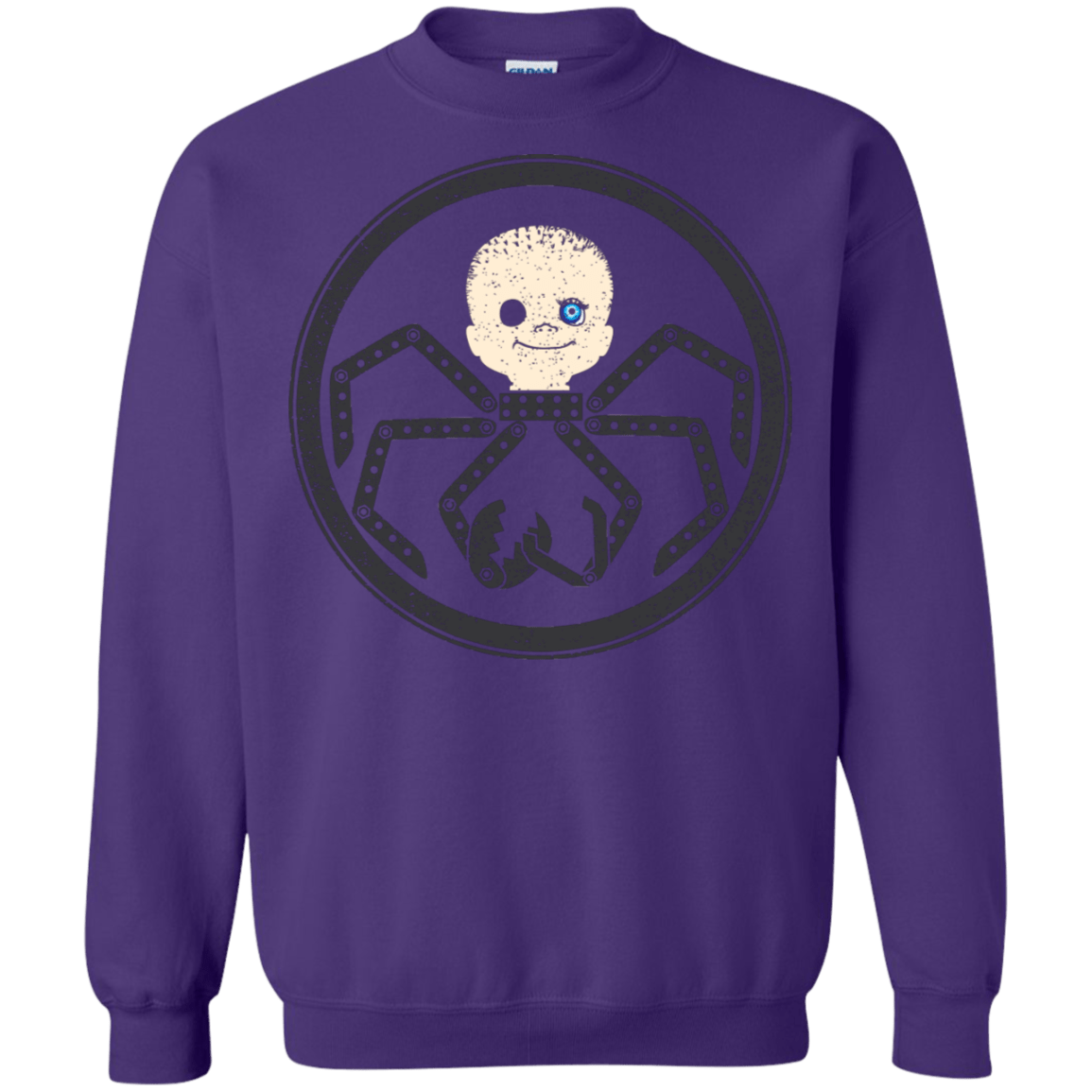 Sweatshirts Purple / S Hail Babyface Crewneck Sweatshirt