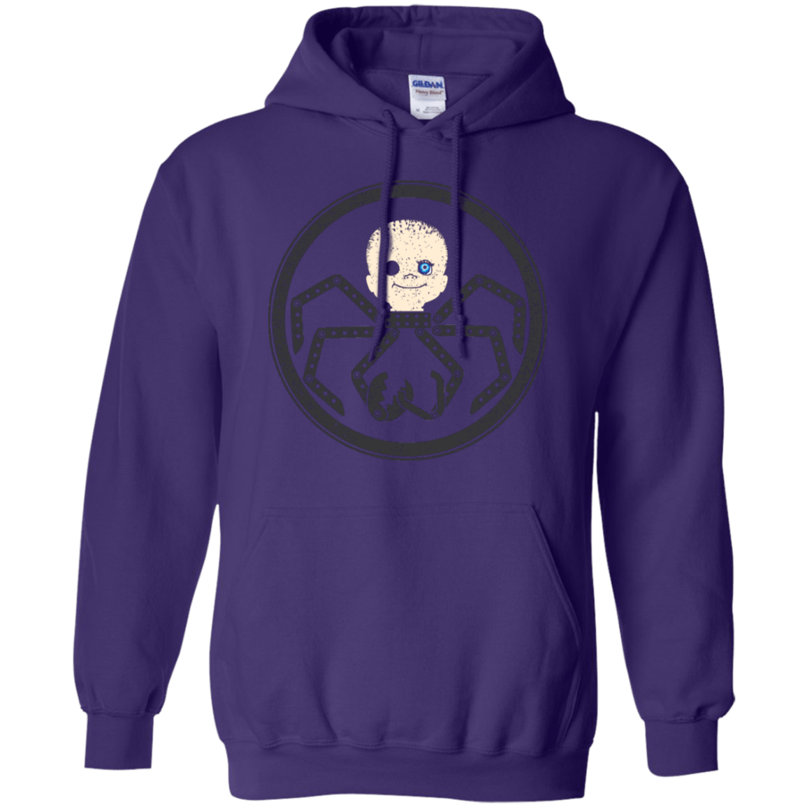 Sweatshirts Purple / S Hail Babyface Pullover Hoodie