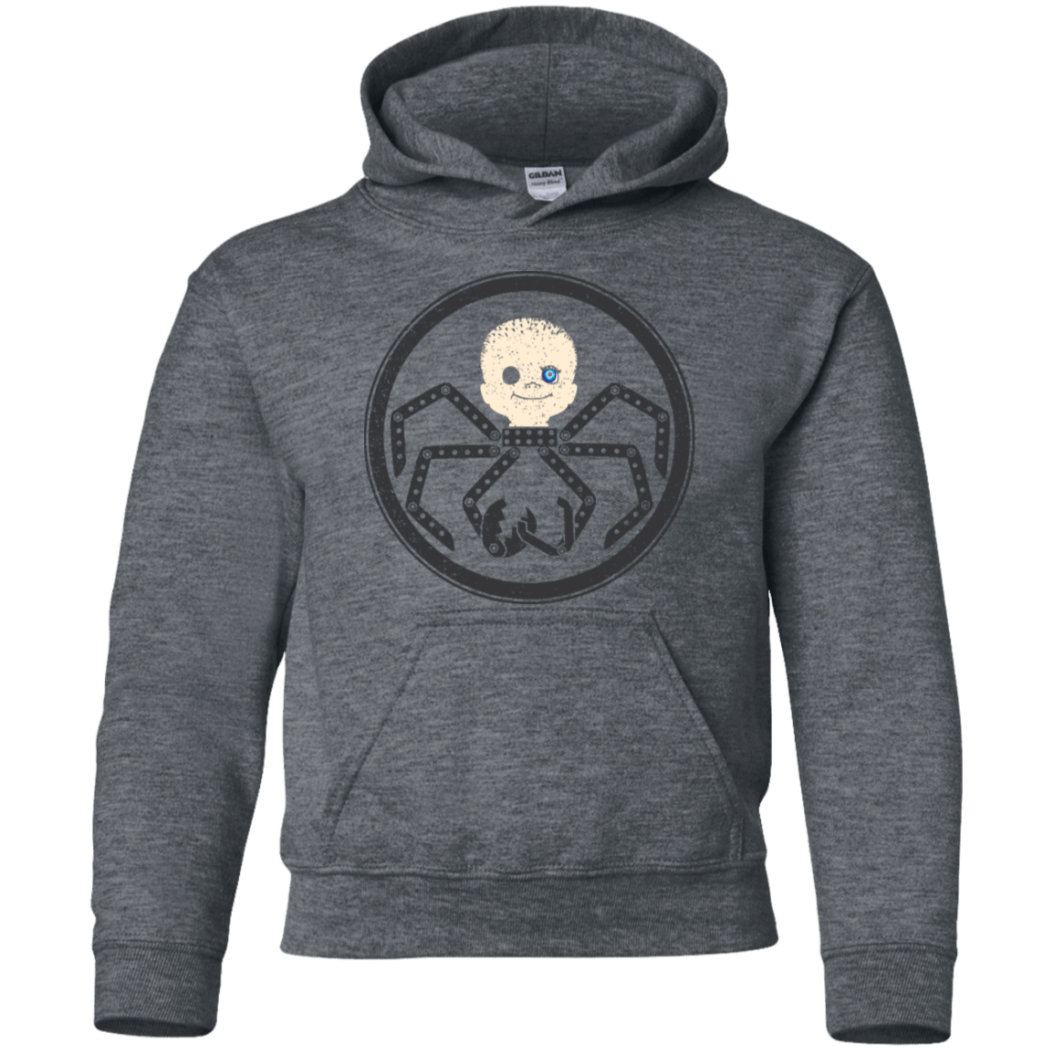 Sweatshirts Dark Heather / YS Hail Babyface Youth Hoodie