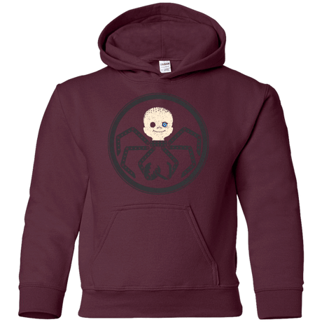 Sweatshirts Maroon / YS Hail Babyface Youth Hoodie