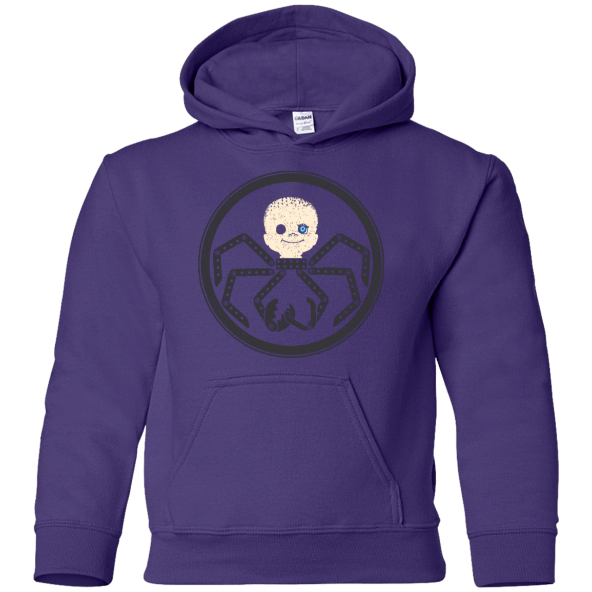 Sweatshirts Purple / YS Hail Babyface Youth Hoodie