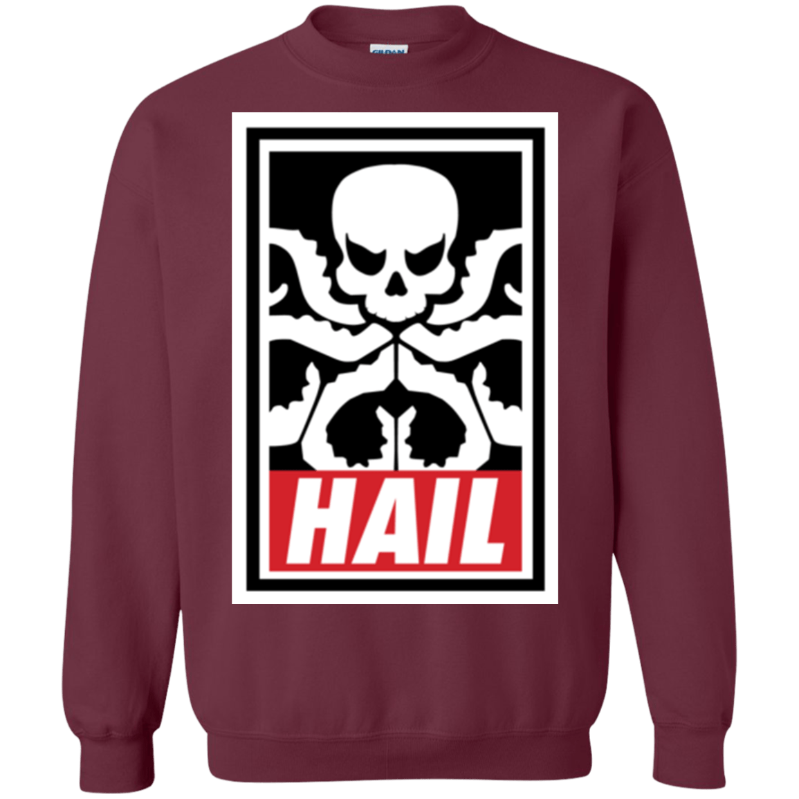 Sweatshirts Maroon / Small Hail Hydra Crewneck Sweatshirt