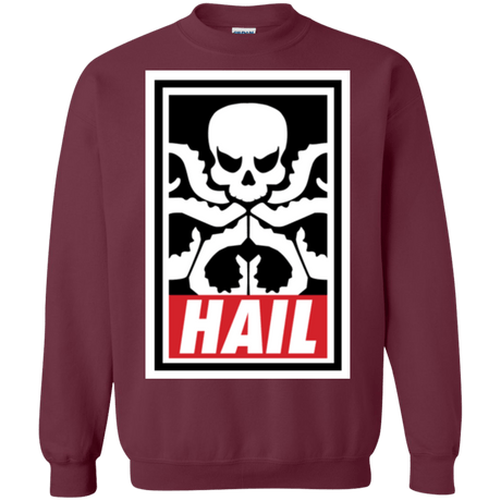 Sweatshirts Maroon / Small Hail Hydra Crewneck Sweatshirt