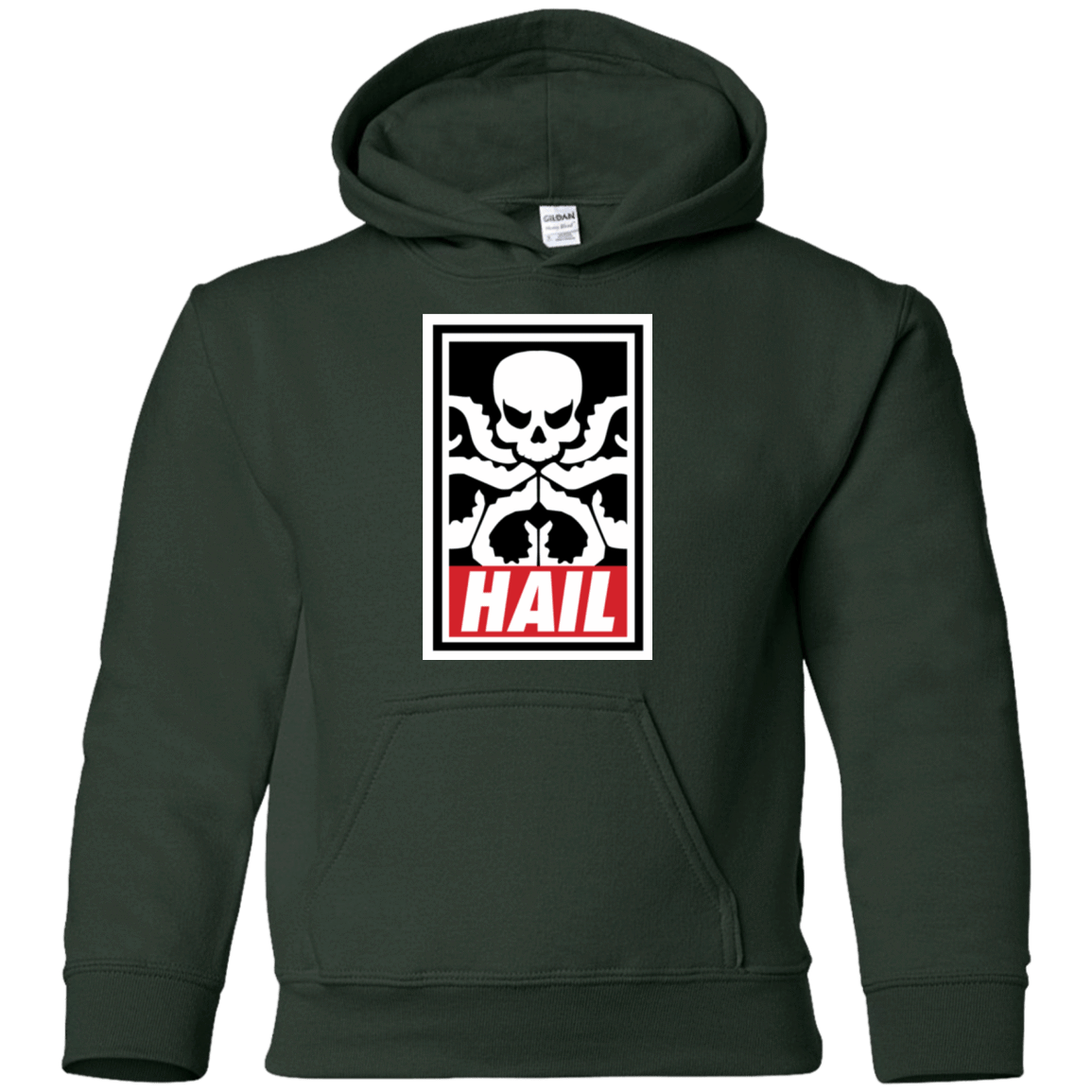 Sweatshirts Forest Green / YS Hail Hydra Youth Hoodie