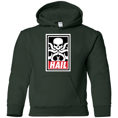 Sweatshirts Forest Green / YS Hail Hydra Youth Hoodie