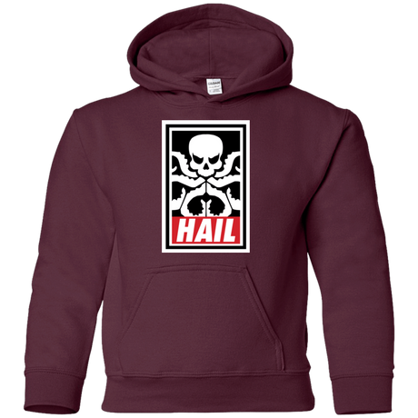 Sweatshirts Maroon / YS Hail Hydra Youth Hoodie