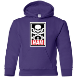 Sweatshirts Purple / YS Hail Hydra Youth Hoodie