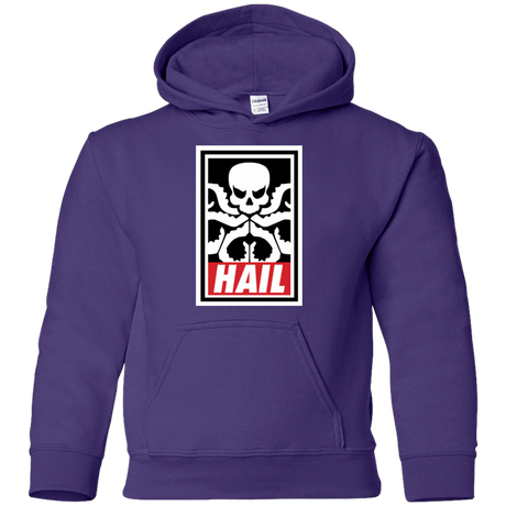 Sweatshirts Purple / YS Hail Hydra Youth Hoodie