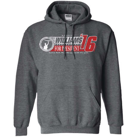 Sweatshirts Dark Heather / Small Hail To The Chief Pullover Hoodie