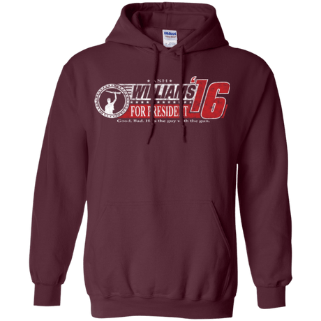 Sweatshirts Maroon / Small Hail To The Chief Pullover Hoodie
