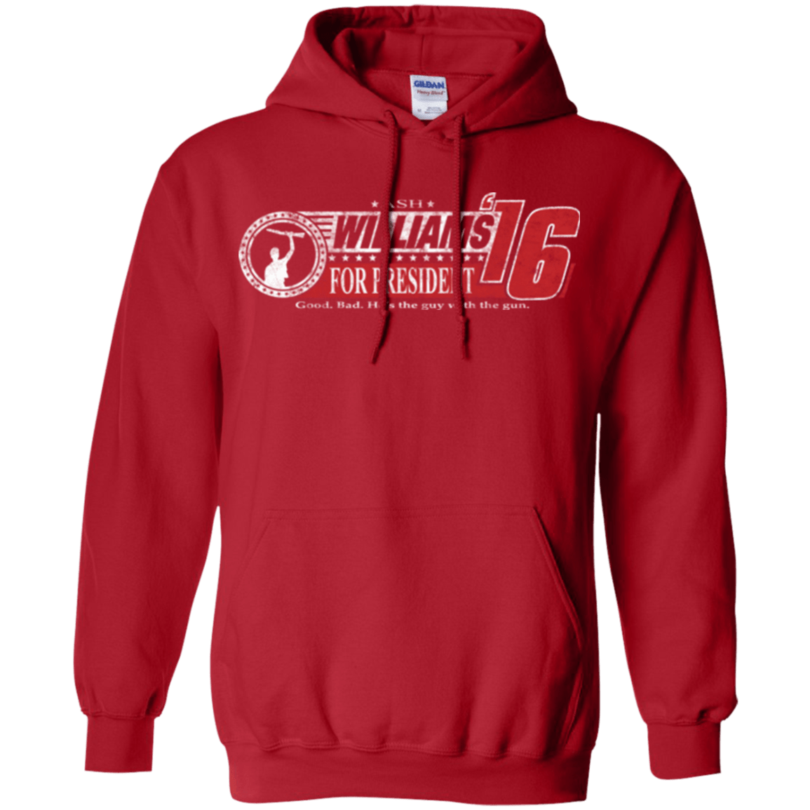 Sweatshirts Red / Small Hail To The Chief Pullover Hoodie