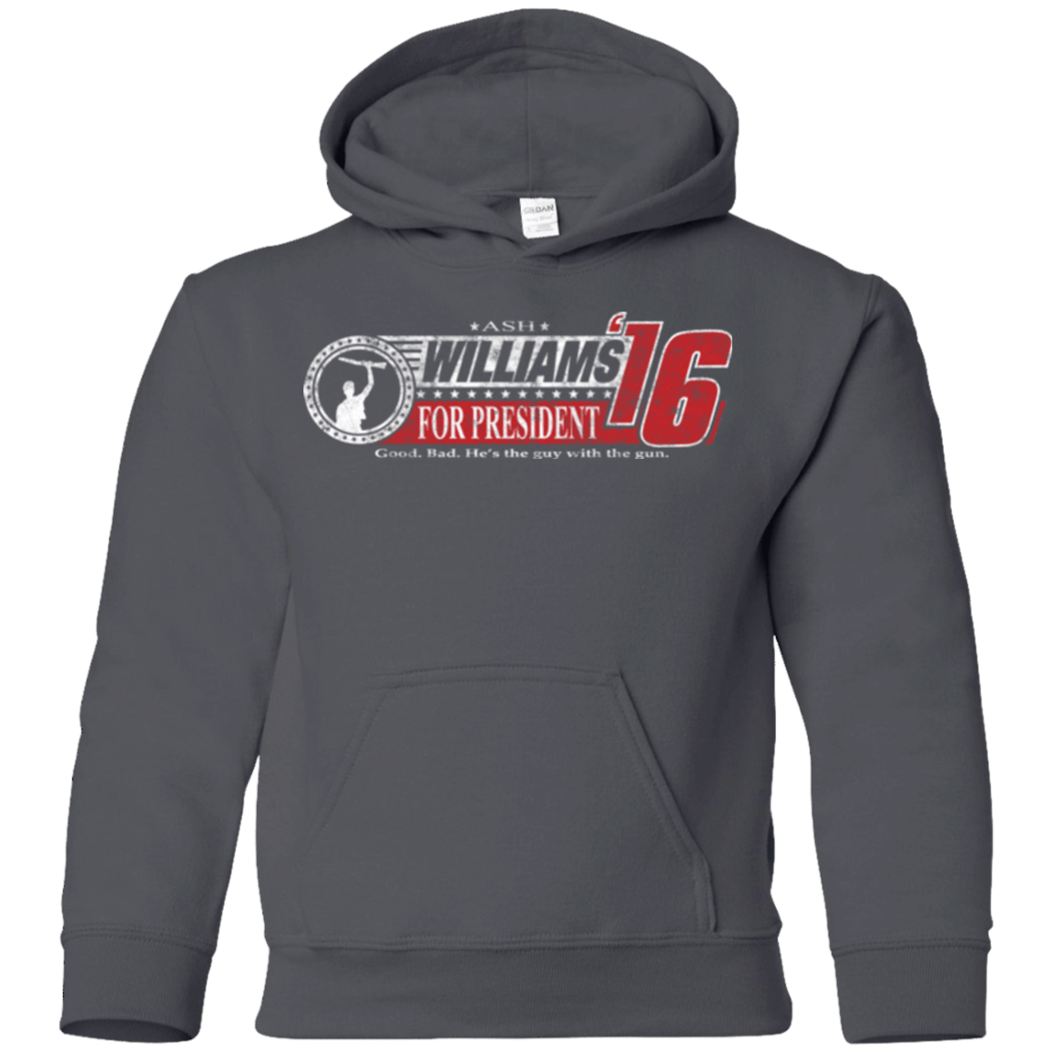 Sweatshirts Charcoal / YS Hail To The Chief Youth Hoodie