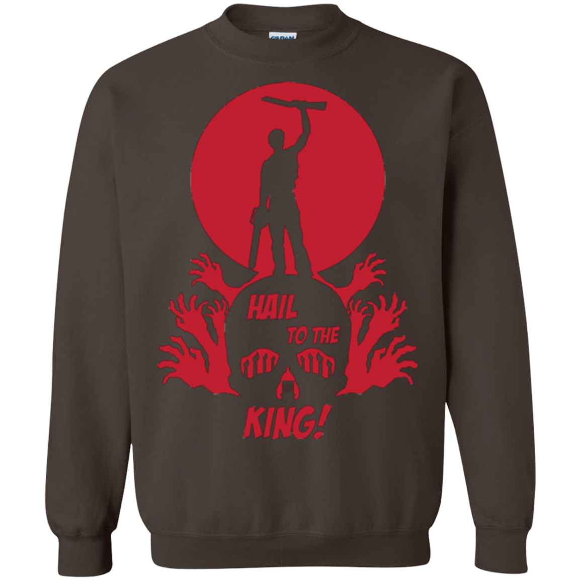 Sweatshirts Dark Chocolate / Small Hail to the King Crewneck Sweatshirt