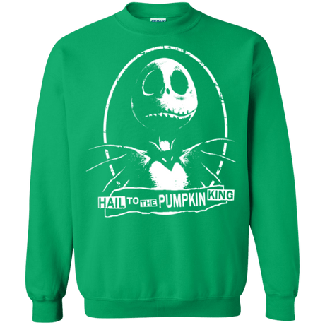 Sweatshirts Irish Green / Small Hail To The King Crewneck Sweatshirt