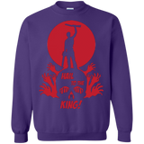 Sweatshirts Purple / Small Hail to the King Crewneck Sweatshirt