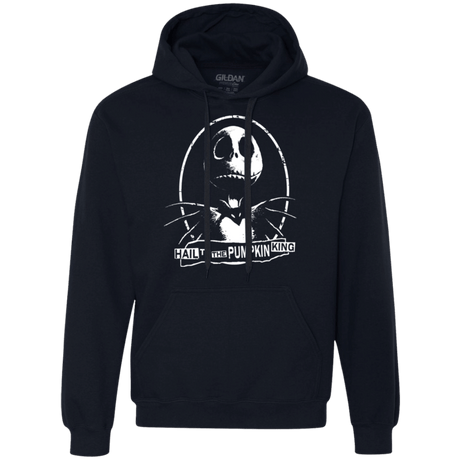 Sweatshirts Navy / Small Hail To The King Premium Fleece Hoodie
