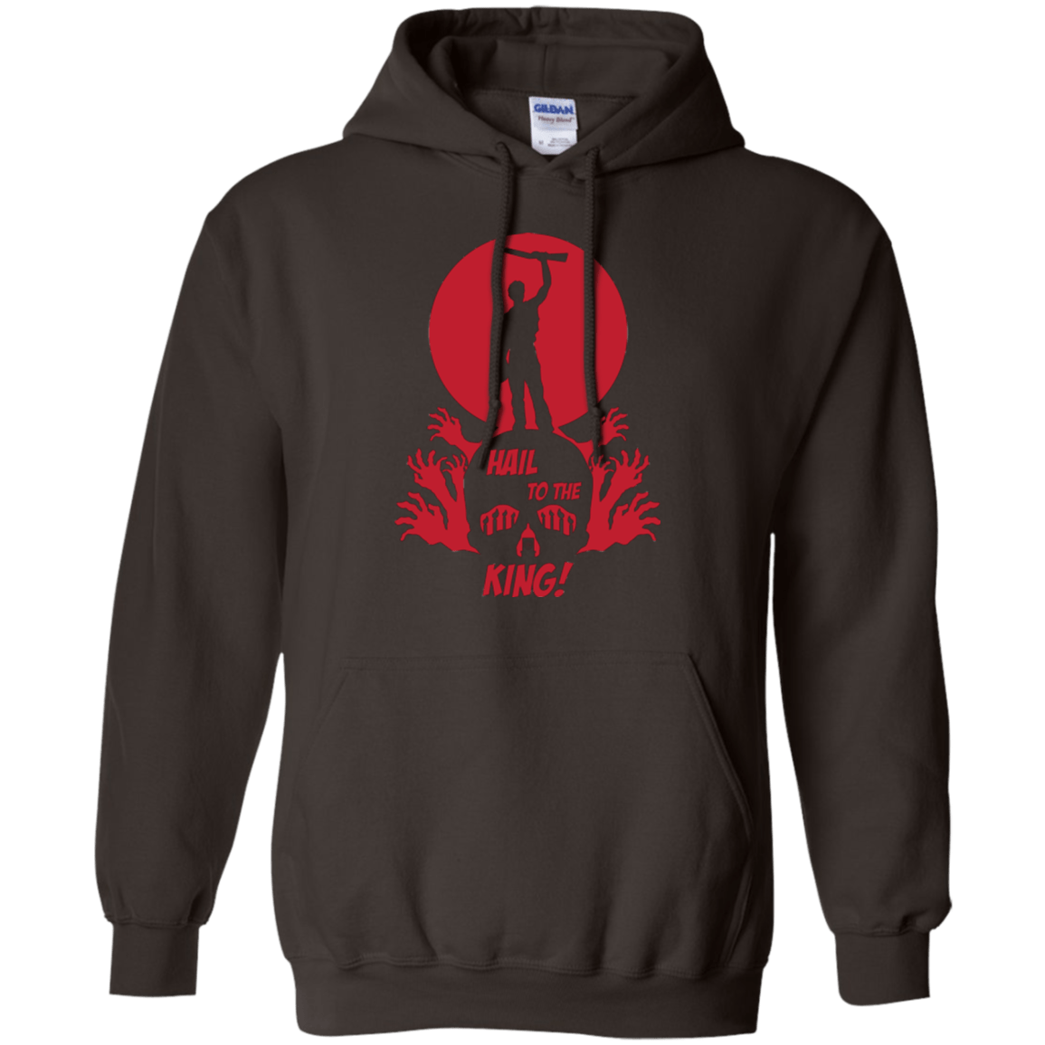 Sweatshirts Dark Chocolate / Small Hail to the King Pullover Hoodie